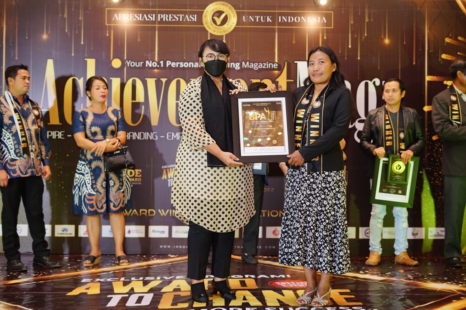 PT. Indo Coco Paradiso Raih Penghargaan "Best Performance Business Award 2022"