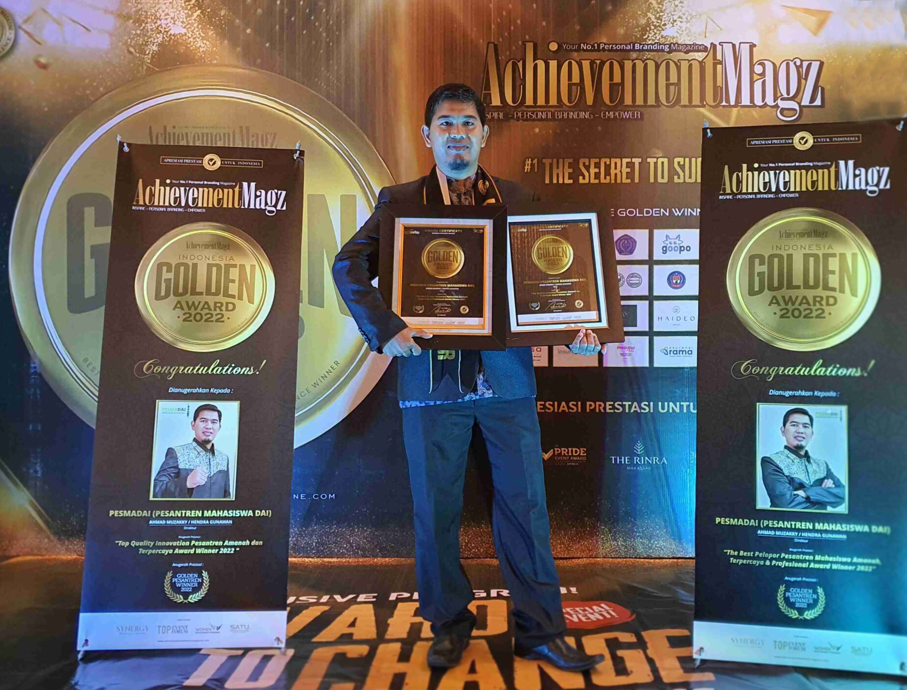 Pesmadai Terima 2 Anugerah Penghargaan Indonesia Golden Award 2022.